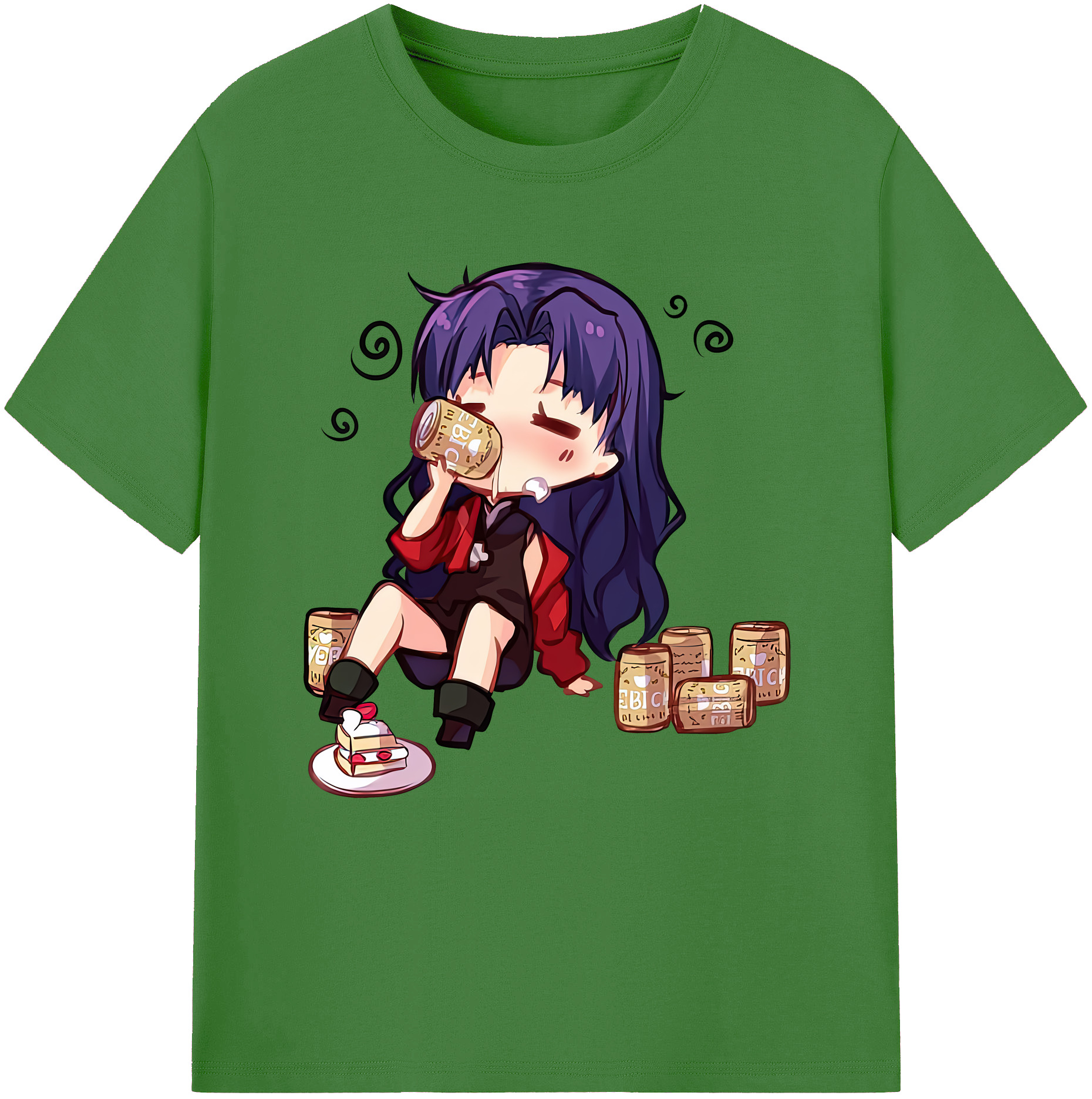 （画像用） EVA 新世紀エヴァンゲリオン レディースカジュアルプリントTシャツ（綿100％）